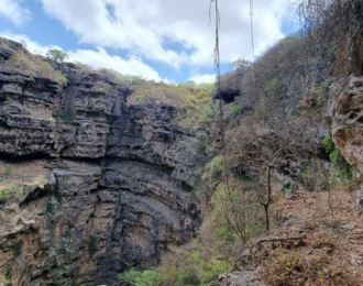 Tawi Atair SinkHole in Oman 