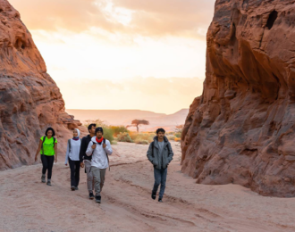 One and a Half Hour Hiking Tour at Hidden Valley Al-Aula