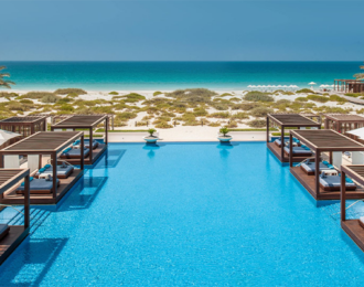 Day-use experience at Saadiyat Beach Club in Abu Dhabi