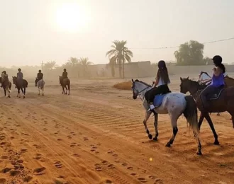 Horseback Riding Tour at Bawshar Sands 