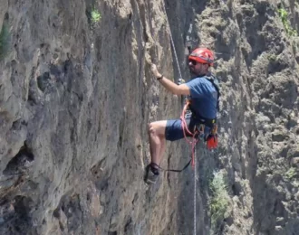 Abseiling Experience from the Summit of Jabal Samhan 