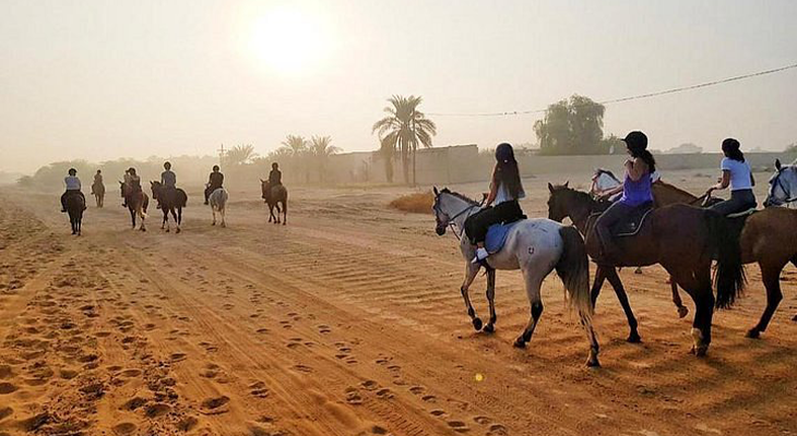 Horseback Riding Tour at Bawshar Sands 