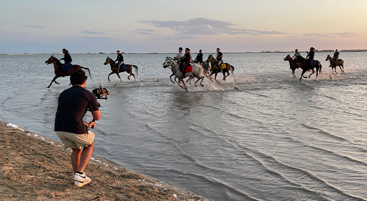 Camping and Horseback Riding Experiences on the Sea for Groups