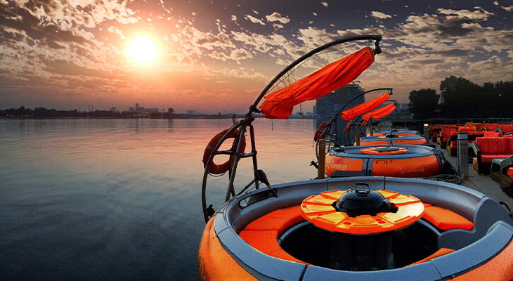 Experience Donut Boat Rental in Oman