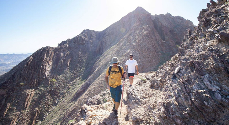 Dubai: 7-Kilometre Hiking in the Hajar Mountains