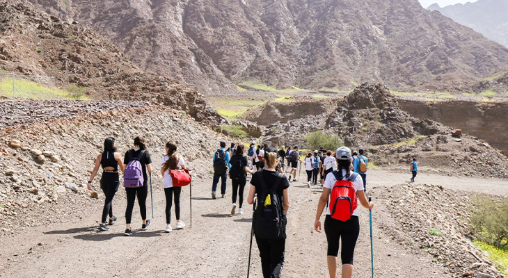 Dubai: 7-Kilometre Hiking in the Hajar Mountains