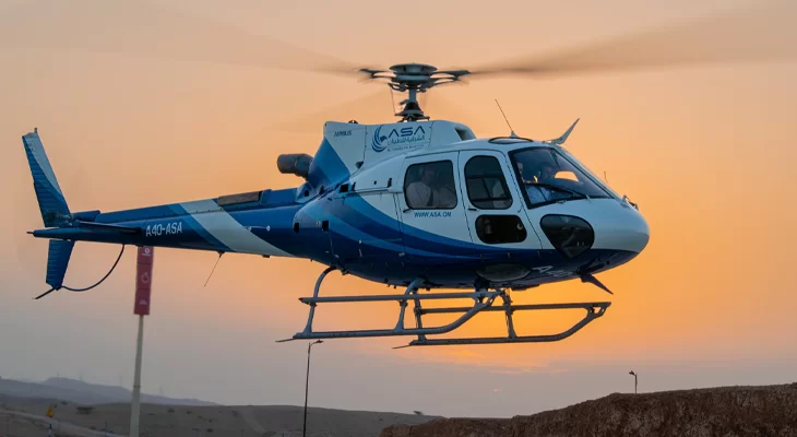  Muscat tour via Airbus helicopters for 35-40 minutes in Oman