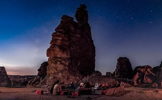 Stargazing Tour at AlUla City in Saudi Arabia