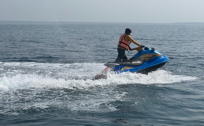 Enjoy 15 minutes of Jet skiing in Khobar