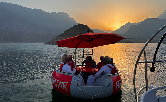 Experience Donut Boat Rental in Oman