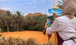 El Ula: Painting Experience at Majlis of Art and Tea