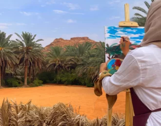 El Ula: Painting Experience at Majlis of Art and Tea