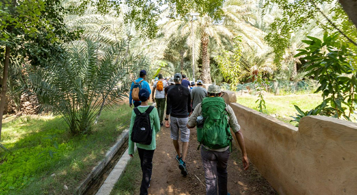 Hiking, kayaking and Cycling in Hatta Dam and Farms in Dubai 