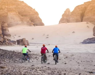 90 Minutes Cycling in AlUla 