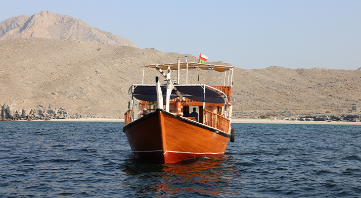 4 hours Dhow cruise in Musandam  