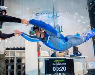 3 Flights of Adventure Indoor Skydiving for Adults with 10% OFF