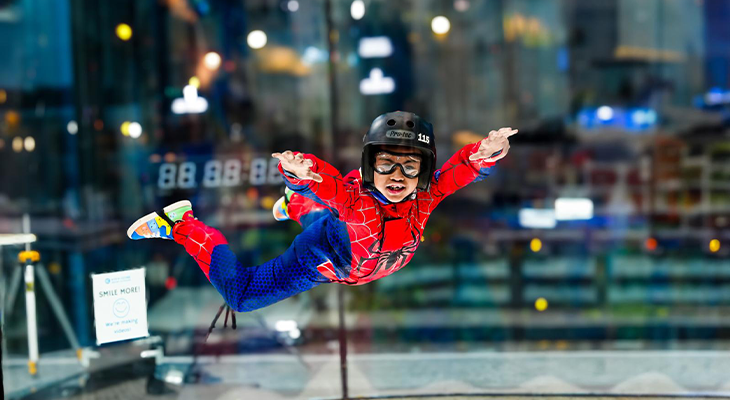 Indoor Skydiving Experience for Kids with 10% OFF