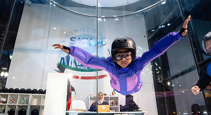  Indoor Skydiving Experience for Kids with 10% OFF