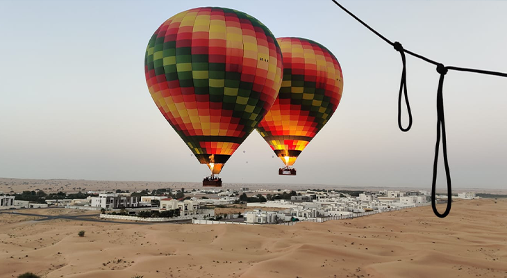  Hot Air Balloon and Camel Ride 