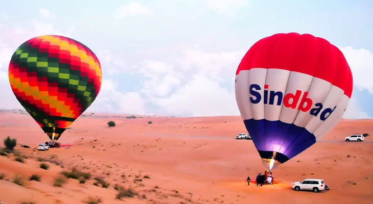  Hot Air Balloon and Camel Ride 