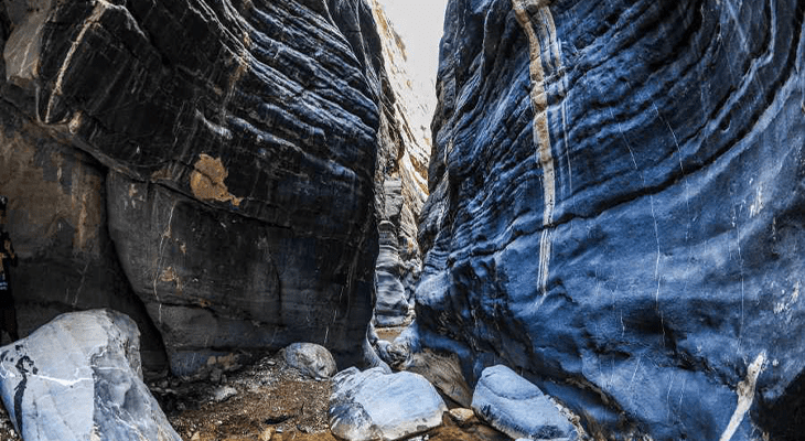 Day trip at Snake Canyon in Oman 