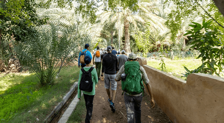  Hiking in Hatta Farm in UAE