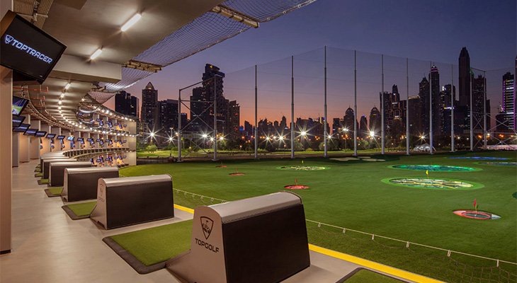 Play one Hour at Top Golf Dubai