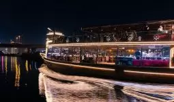 Dubai Creek Royal Dinner Cruise Tickets for 2 Hours