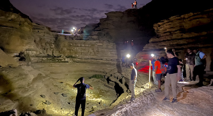 Ramadan Night Hiking in Al-Ammariyah Mountains