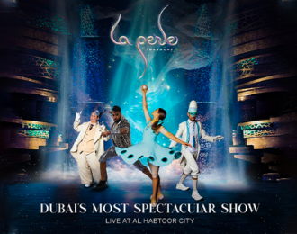 Platinum Ticket to La Perle by Dragone Show at Dubai