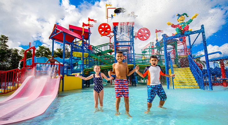 Get a general admission ticket to Legoland Water Park for 236 AED