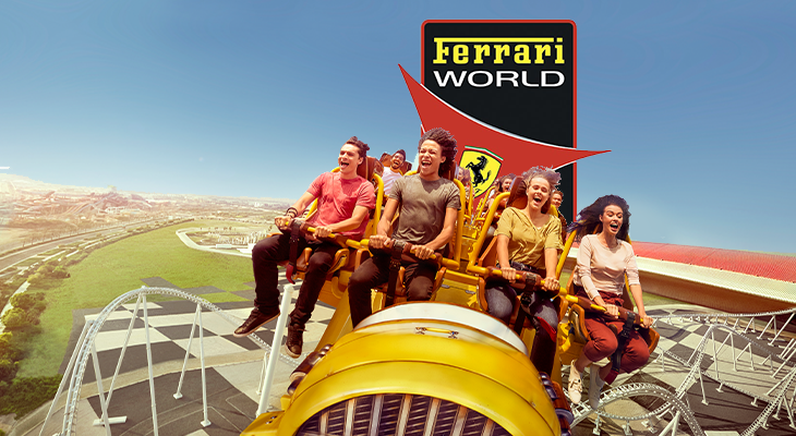 Entry Ticket to Ferrari World with Transportation  