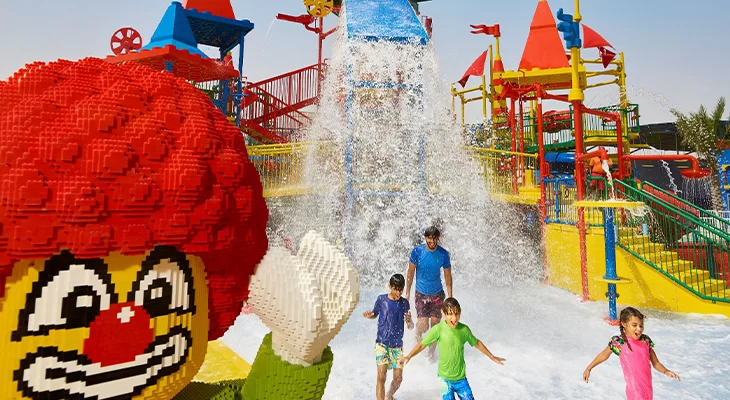 Kids Go Free Offer (Legoland Dubai - Legoland Water Park - Motiongate)