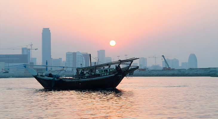 2 hours Dhow sunset cruise in Muscat Sea 