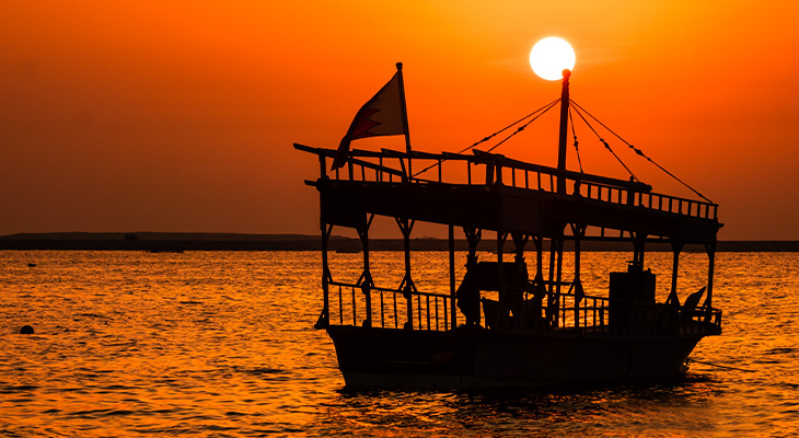 2 hours Dhow sunset cruise in Muscat Sea 