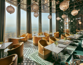 Premium Offer 3 Course Set Menu and Selected Beverage On the 122nd Floor at Burj Khalifa