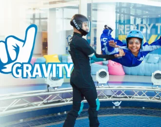 10% off on Rush package ( 2 flights per person) in Gravity Skydiving Bahrain