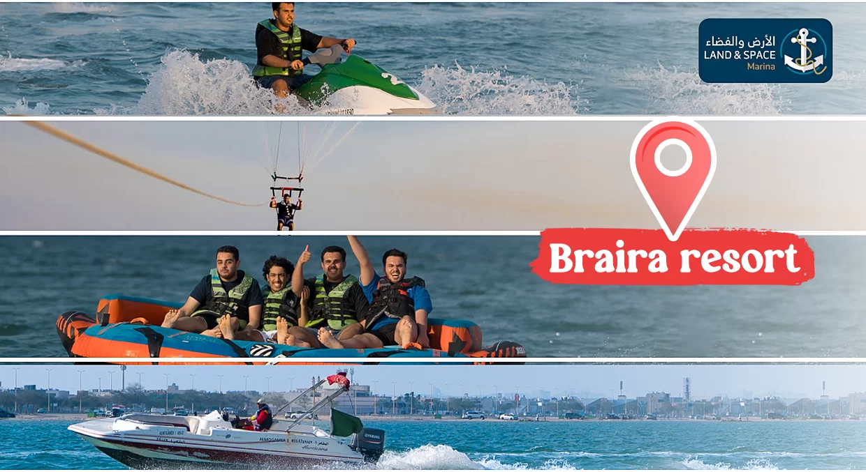 5% Off on Land & Space Marina Water activities at Braira Resort