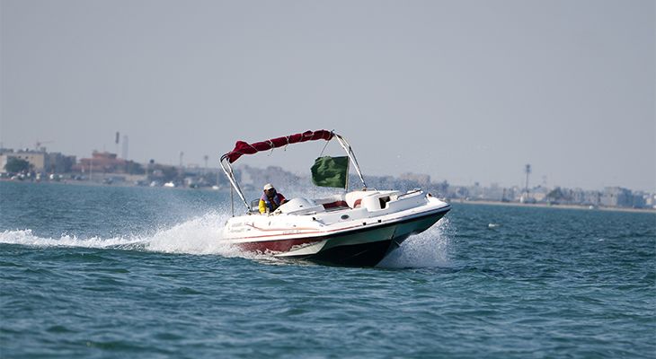 Jet ski in Half Moon Beach