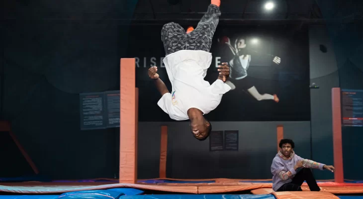 2 Hours at Sky Zone Khobar with 68 SAR instead of 80 SAR