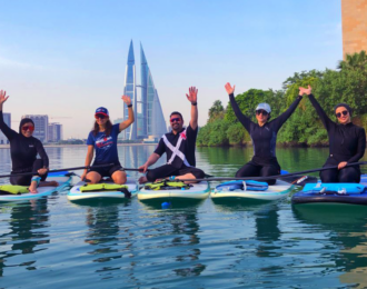 Kayaking in Bahrain Bay