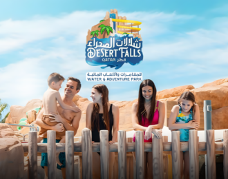 Full-Day Entry Ticket to Desert Falls Water & Adventure Park at Salwa Beach Resort