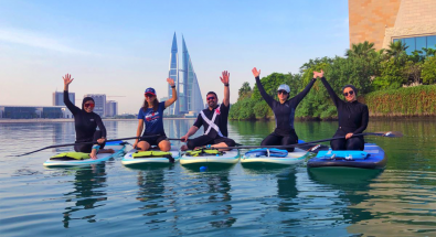 Kayaking in Bahrain Bay