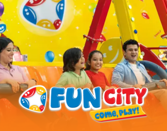 Sharjah: All Day Pass Power Card with 50% Off to Fun City Kalba Mall 