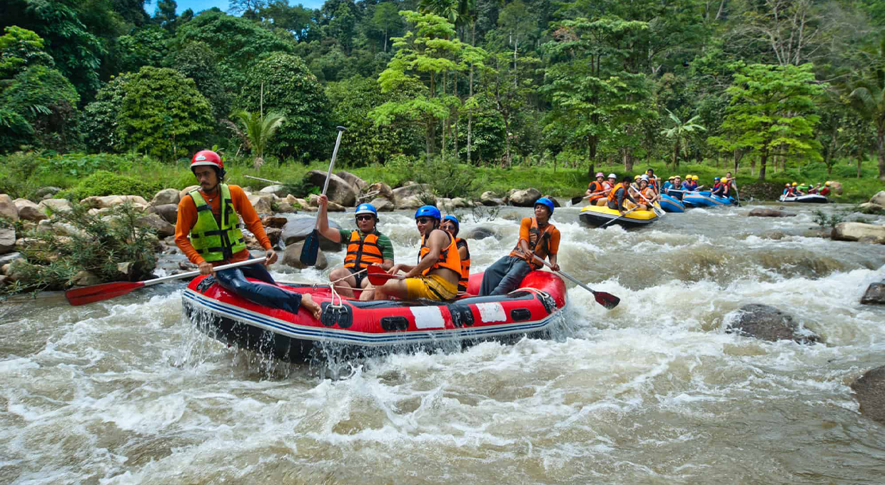 Phang Nga White Water Rafting Trip Adventure Tour with 59 discount