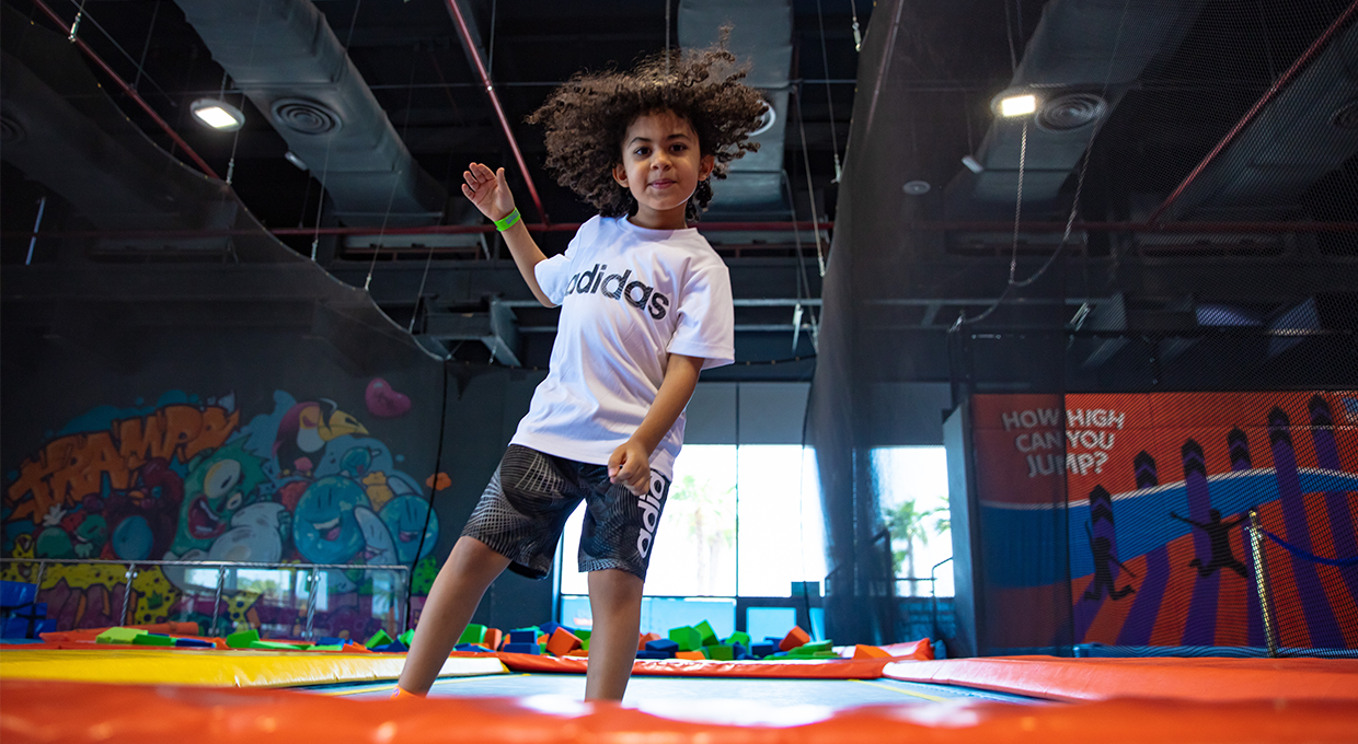 Kuwait: One Hour Trampoline Ticket with 15% Discount in Trampo Extreme