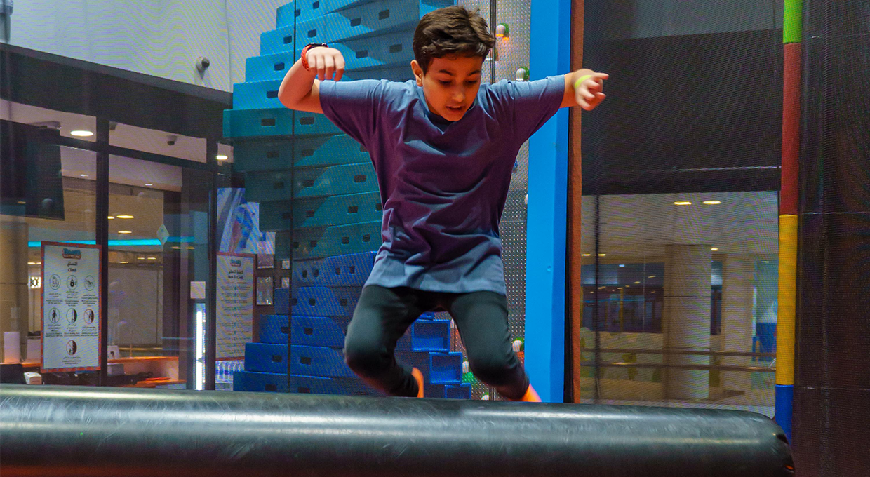 Kuwait: One Hour Trampoline Ticket with 15% Discount in Trampo Extreme