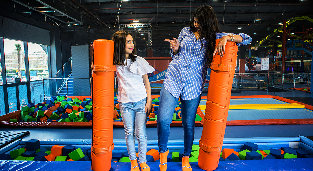 Kuwait: One Hour Trampoline Ticket with 15% Discount in Trampo Extreme