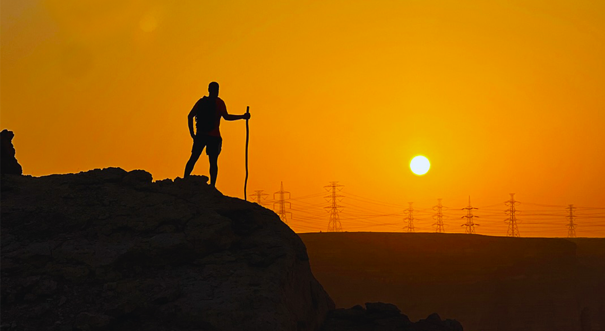 Hiking trip in Camel trail