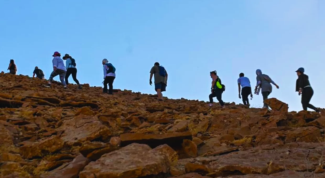 Hiking trip in riyadh